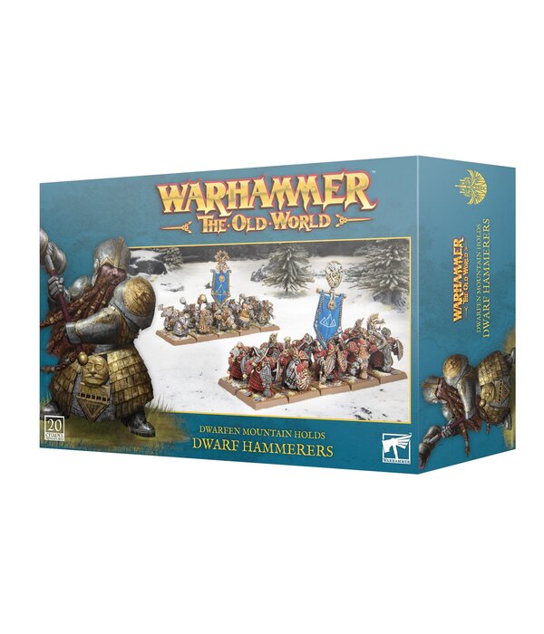 OLD WORLD DWARFEN MOUNTAIN HOLDS DWARF HAMMERERS
