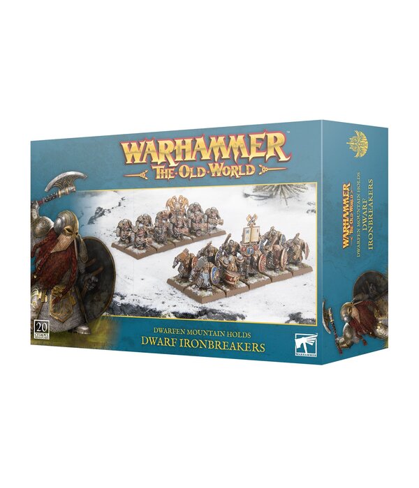 OLD WORLD DWARFEN MOUNTAIN HOLDS DWARF IRONBREAKERS
