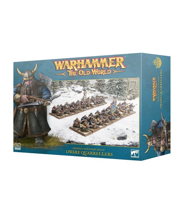 OLD WORLD DWARFEN MOUNTAIN HOLDS DWARF QUARRELLERS / THUNDERERS