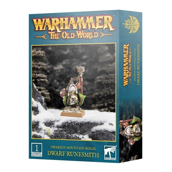 OLD WORLD DWARFEN MOUNTAIN HOLDS DWARF RUNESMITH