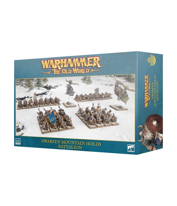 OLD WORLD BATTALION DWARFEN MOUNTAIN HOLDS