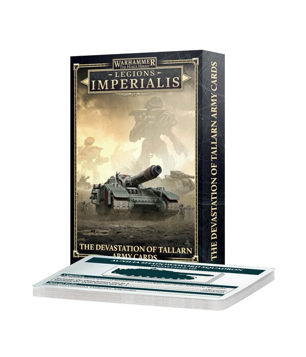 Horus Heresy Legions Imperialis The Devastation of Tallarn Cards