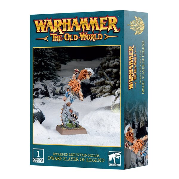 OLD WORLD DWARFEN MOUNTAIN HOLDS SLAYER OF LEGEND