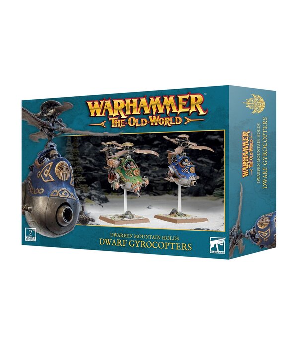 OLD WORLD DWARFEN MOUNTAIN HOLDS GYROCOPTERS AND GYROBOMBERS