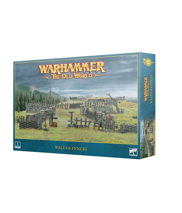 WARHAMMER THE OLD WORLD WALLS AND FENCES