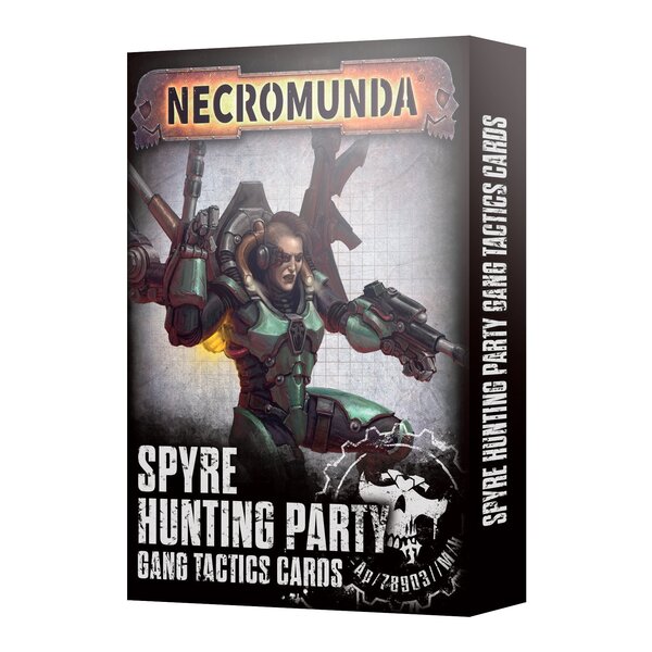 NECROMUNDA SPYRE HUNTING PARTY GANG CARDS