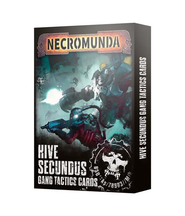 NECROMUNDA HIVE SECUNDUS TACTICS CARDS