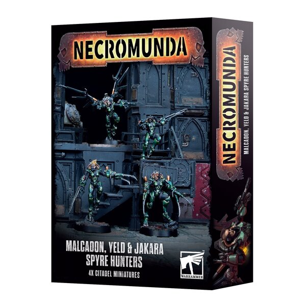 NECROMUNDA MALCADON YELD AND JAKARA SPYRE HUNTER