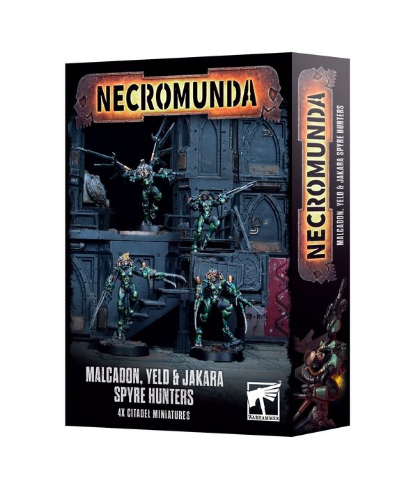 NECROMUNDA MALCADON YELD AND JAKARA SPYRE HUNTER