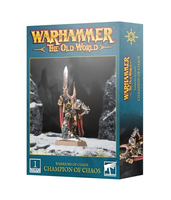 THE OLD WORLD WARRIORS OF CHAOS CHAMPION OF CHAOS
