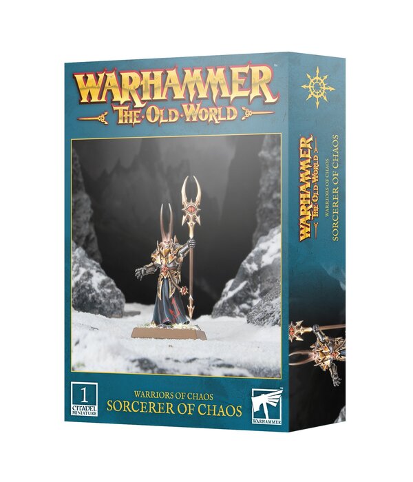 THE OLD WORLD WARRIORS OF CHAOS SORCERER OF CHAOS