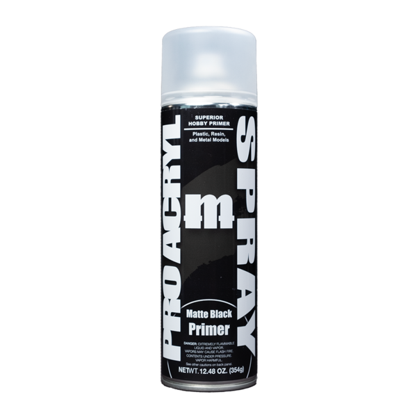 Monument PRO Acryl Spray Matte Black Primer (Additional S&H)