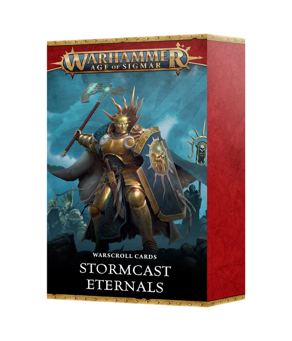 WARSCROLL CARDS STORMCAST ETERNALS (2024)