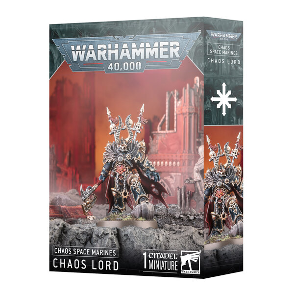 CHAOS SPACE MARINES CHAOS LORD / SORCERER IN TERMINATOR ARMOUR