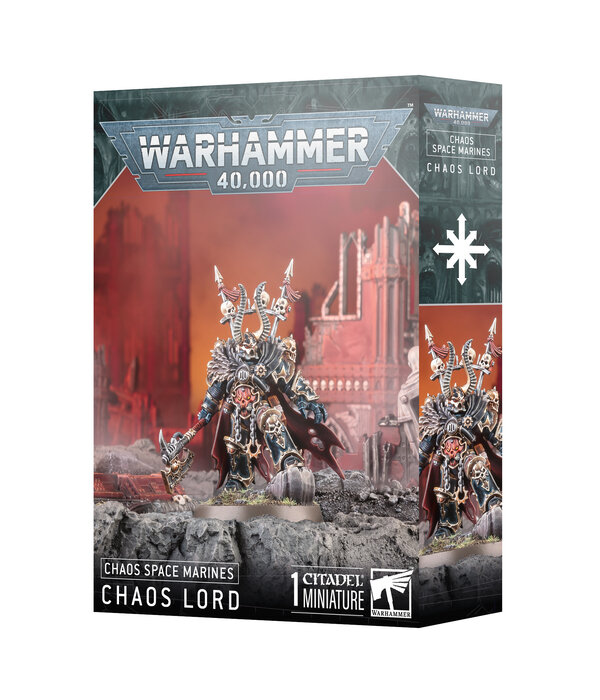 CHAOS SPACE MARINES CHAOS LORD / SORCERER IN TERMINATOR ARMOUR