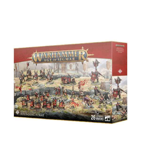 BATTLEFORCE 2024 CITIES OF SIGMAR FOUNDING FORAY