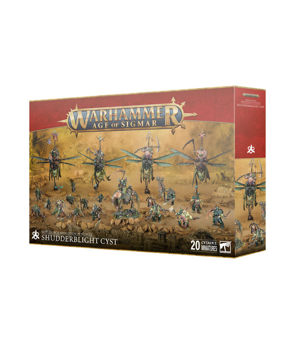 BATTLEFORCE 2024 MAGGOTKIN OF NURGLE SHUDDERBLIGHT CYST