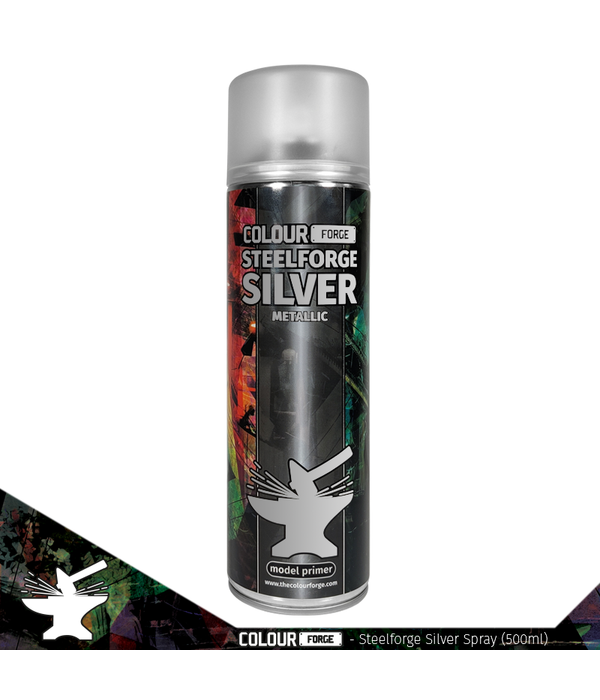 Colour Forge Spray Steelforge Silver (500ml) (ADDITIONAL SHIPPING)