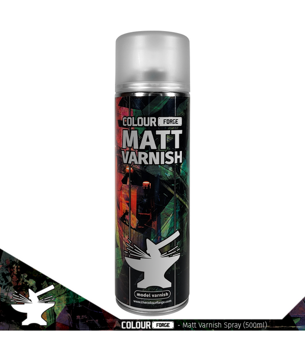 Colour Forge Spray Matt Varnish (500ml) (ADDITIONAL SHIPPING)