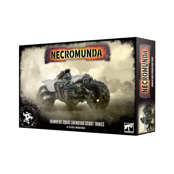 NECROMUNDA IRONHEAD SQUAT SVENOTAR SCOUT TRIKES