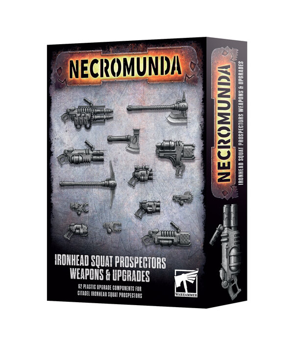NECROMUNDA SQUAT PROSPECTORS WEAPONS AND UPGRADES