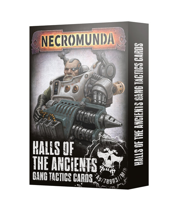 NECROMUNDA HALLS OF THE ANCIENTS TACTICS CARDS