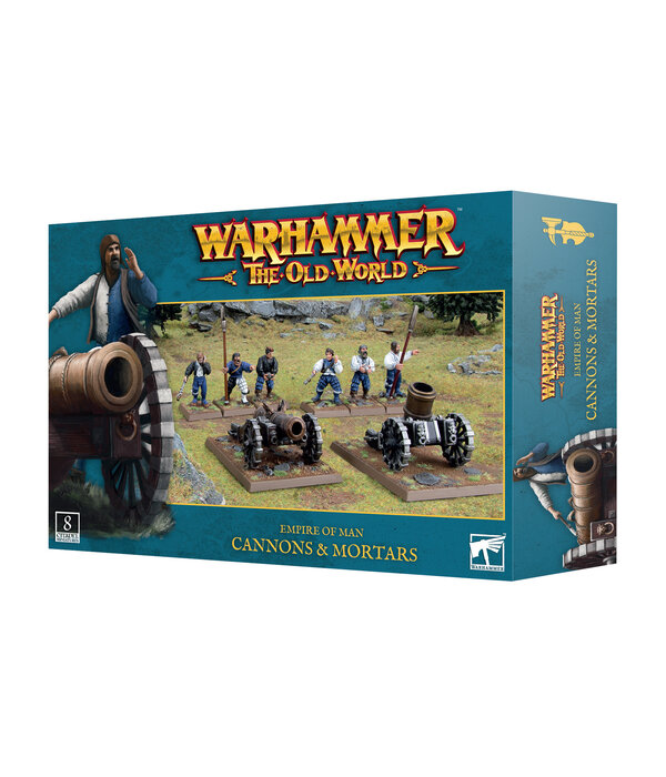 THE OLD WORLD EMPIRE OF MAN CANNONS AND MORTARS