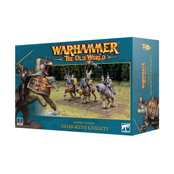 THE OLD WORLD EMPIRE OF MAN DEMIGRYPH KNIGHTS