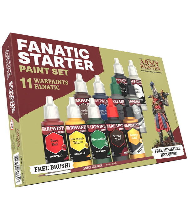 Army Painter Warpaints Fanatic Starter Set