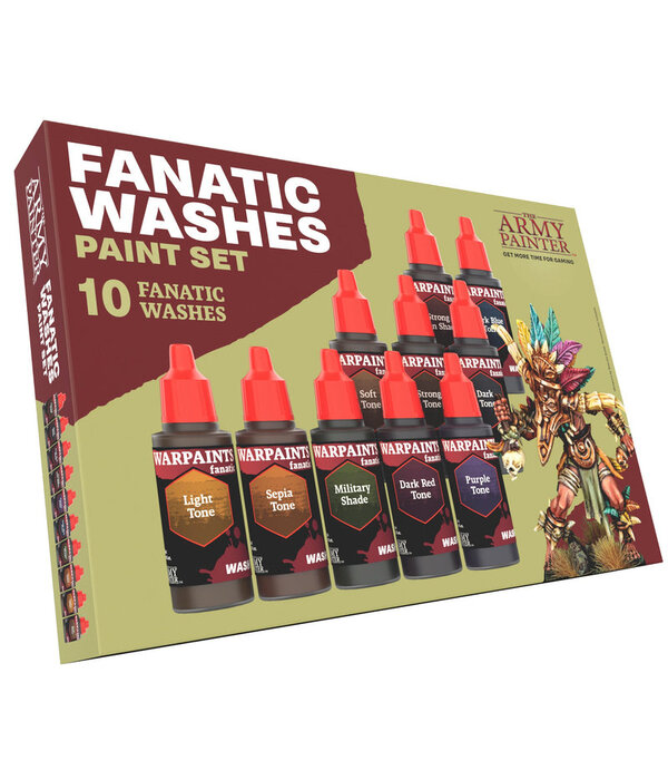 Army Painter Warpaints Fanatic Washes Set