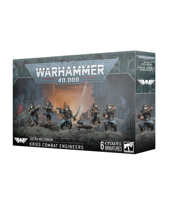 ASTRA MILITARUM KRIEG COMBAT ENGINEERS