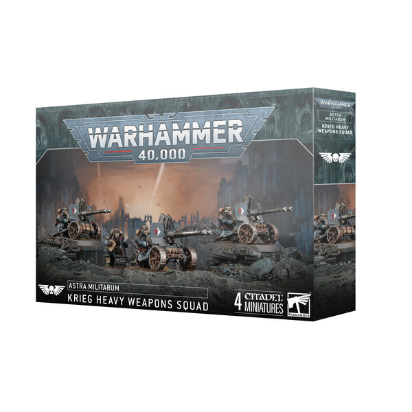 ASTRA MILITARUM KRIEG HEAVY WEAPONS SQUAD