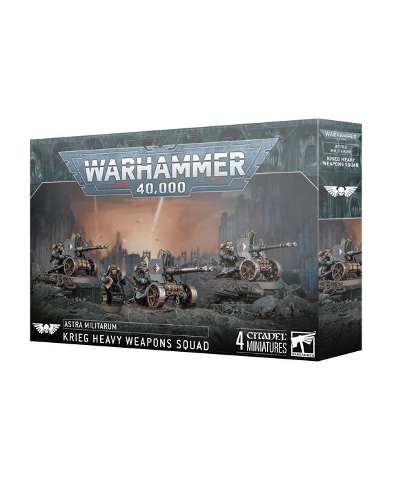 ASTRA MILITARUM KRIEG HEAVY WEAPONS SQUAD