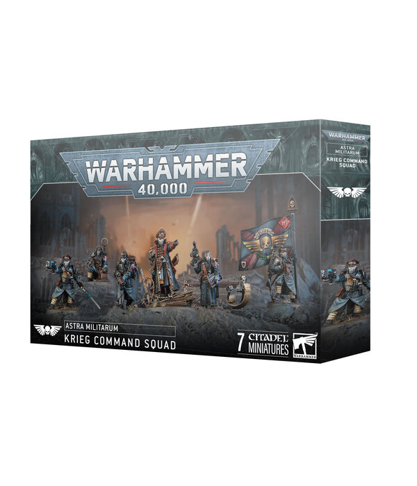 ASTRA MILITARUM KRIEG COMMAND SQUAD