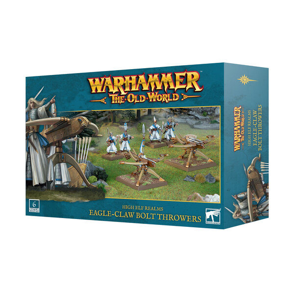 THE OLD WORLD HIGH ELF REALMS EAGLE CLAW BOLT THROWERS