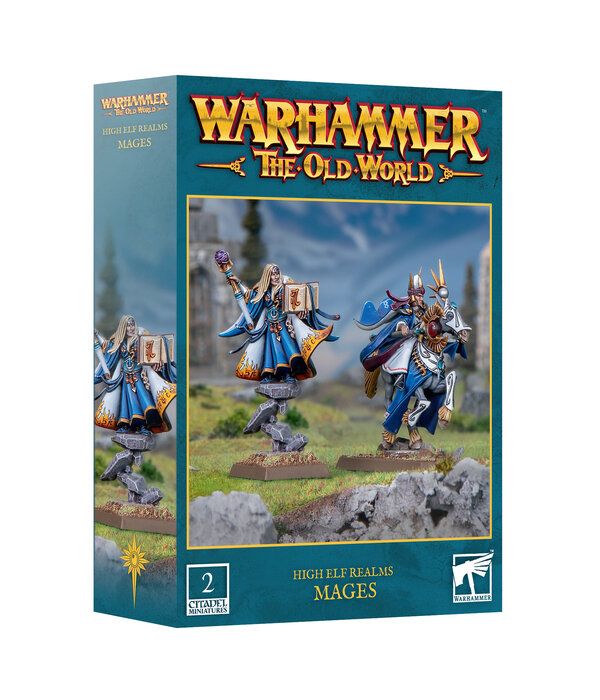 THE OLD WORLD HIGH ELF REALMS MAGES