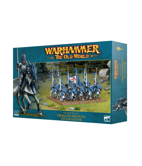 THE OLD WORLD HIGH ELF REALMS DRAGON PRINCES OF CALEDOR