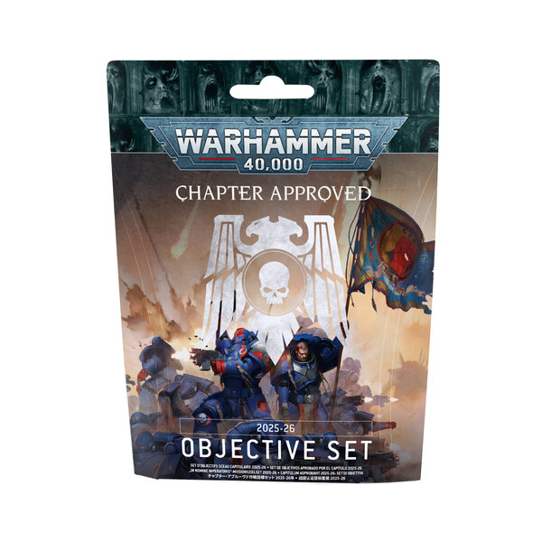 40k CHAPTER APPROVED OBJECTIVES SET 2025-2026
