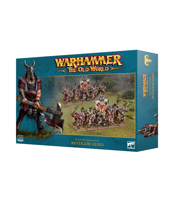 THE OLD WORLD BEASTMEN BRAYHERDS BESTIGOR HERD