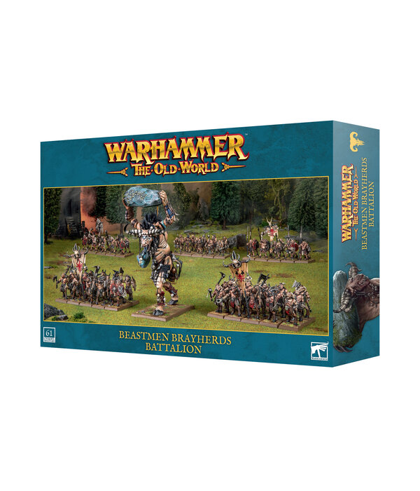 THE OLD WORLD BATTALION BEASTMEN BRAYHERDS