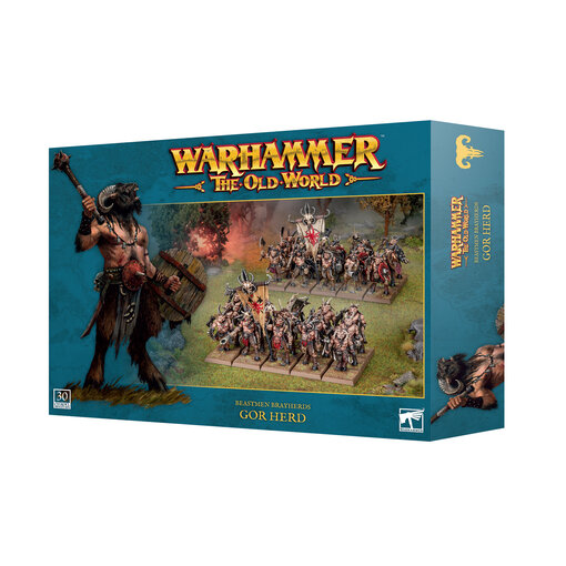 THE OLD WORLD BEASTMEN BRAYHERDS GOR HERD