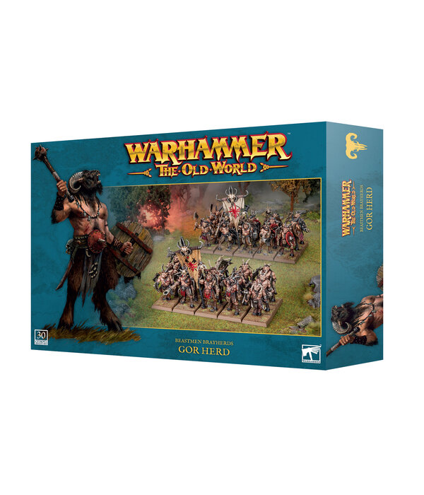 THE OLD WORLD BEASTMEN BRAYHERDS GOR HERD
