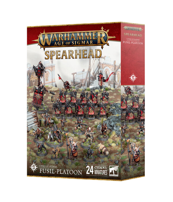 SPEARHEAD CITIES OF SIGMAR FUSIL PLATOON