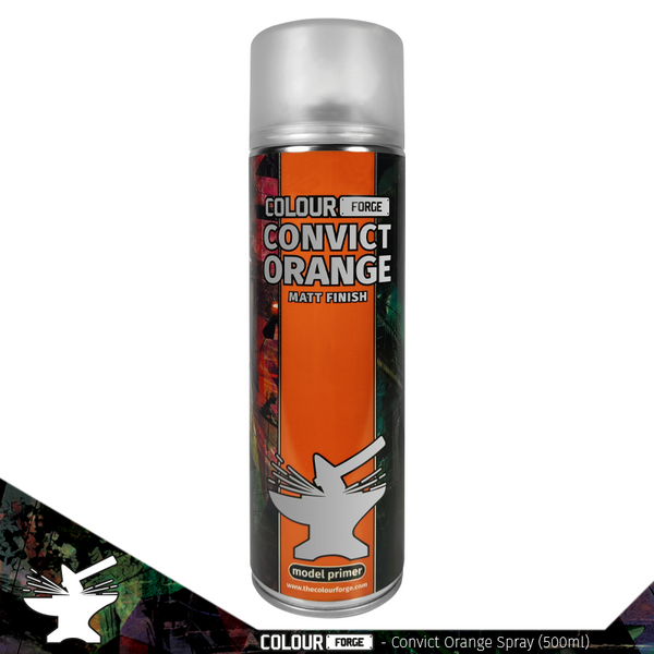 Colour Forge Spray CONVICT ORANGE (500ml)