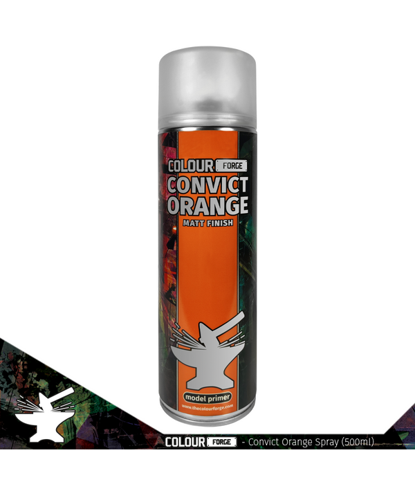 Colour Forge Spray CONVICT ORANGE (500ml)