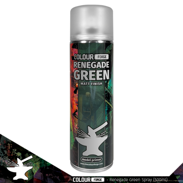Colour Forge Spray RENEGADE GREEN (500ml)