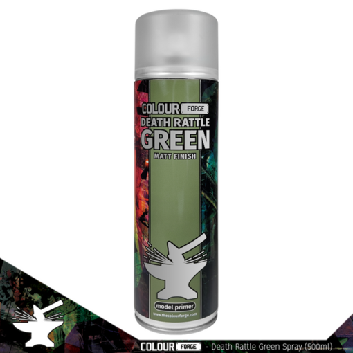 Colour Forge Spray DEATH RATTLE GREEN (500ml)