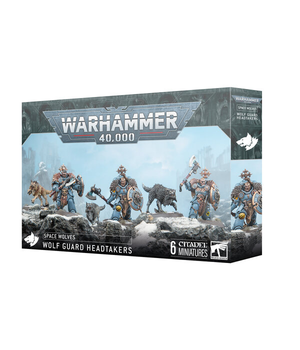 SPACE WOLVES WOLF GUARD HEADTAKERS