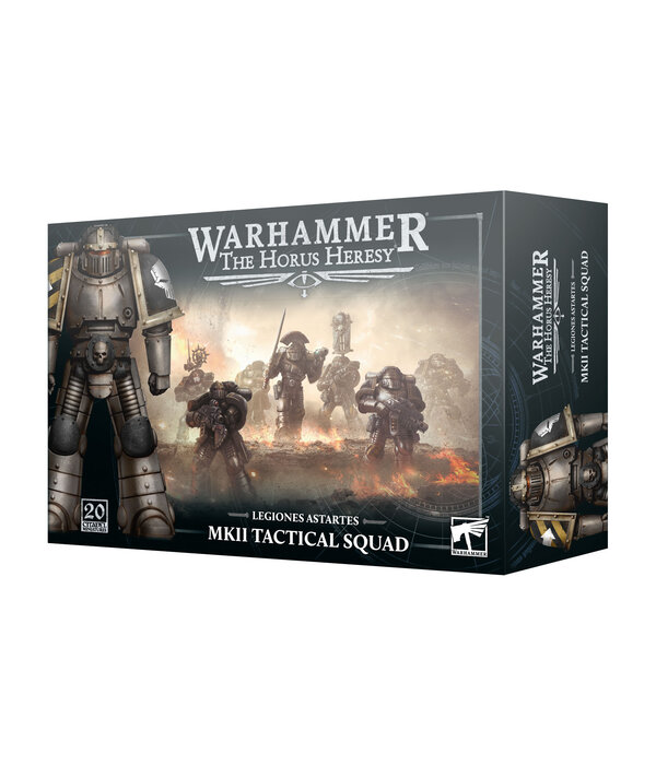 HORUS HERESY LEGIONES ASTARTES MKII TACTICAL SQUAD
