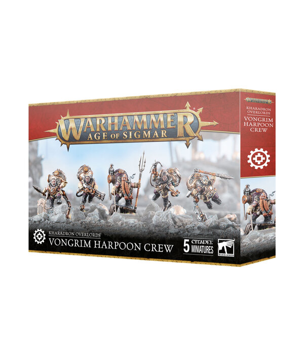 KHARADRON OVERLORDS VONGRIM HARPOON CREW